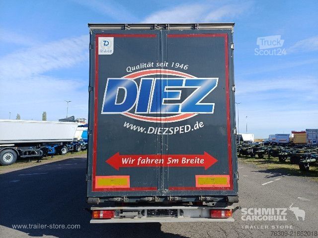 Naczepa otwarta z plandeką Berger Curtainsider Mega