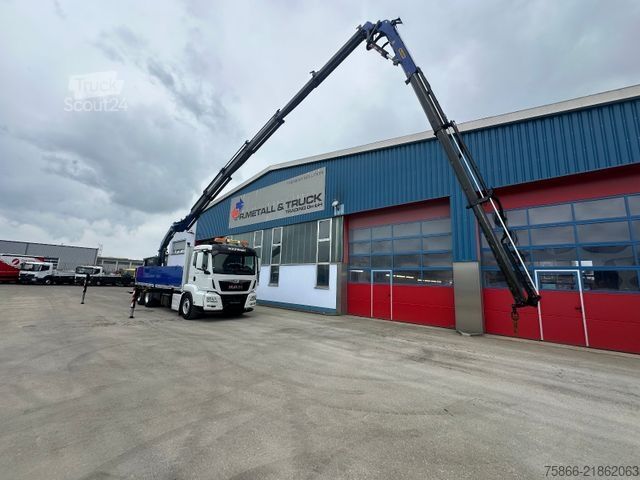 Кран, монтиран на камион MAN 26.480 TGS BLL 6x2 Palfinger PK 34.002 SH FlyJib