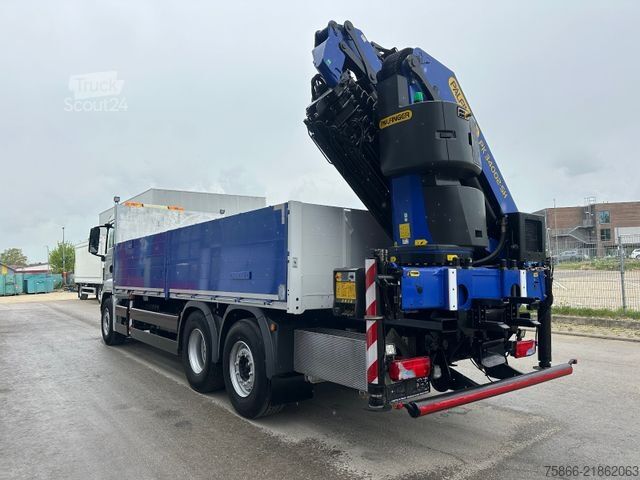Grua montada em camião MAN 26.480 TGS BLL 6x2 Palfinger PK 34.002 SH FlyJib