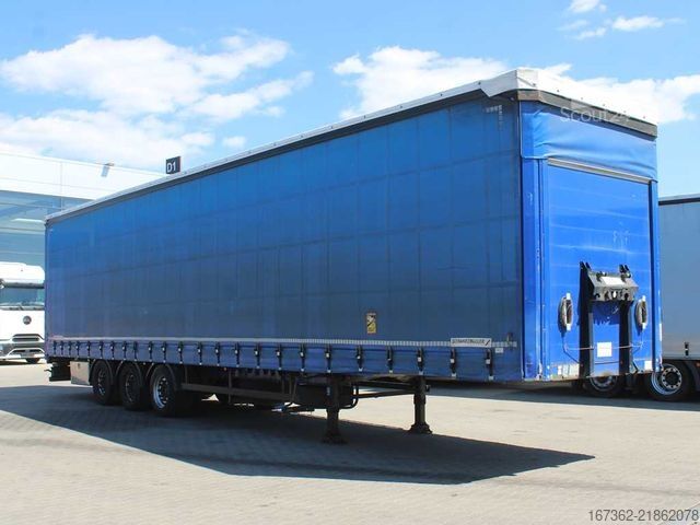 Otevřený návěs s plachtou SCHWARZMÜLLER SPA3/E, LOWDECK, SAF, MULTILOCK, LIFTING AXLE