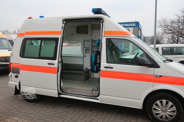 Autospecială de pompieri VOLKSWAGEN T6 Transporter Hochdach lang/KTW/Klima/Automatik