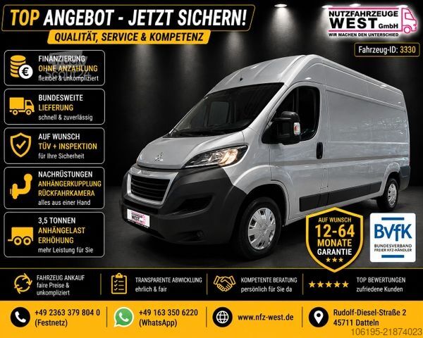 Furgon z wysokim dachem PEUGEOT Boxer HDI Maxi L3-H2*Garantie*AHK*Klima*