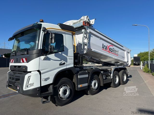 Sklápač VOLVO FMX 500 8X4 Hinterkipper SchmitzCargobull 16,2m3