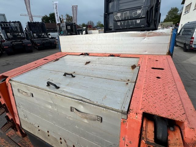 Низкорамный полуприцеп GOLDHOFER STZ-VL-2-24/80A Flachbett abfahrbarer Hals