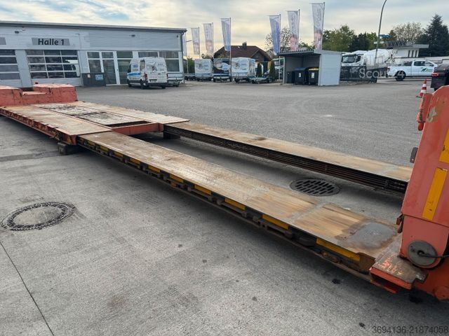Lavbygd semitrailer GOLDHOFER STZ-VL-2-24/80A Flachbett abfahrbarer Hals