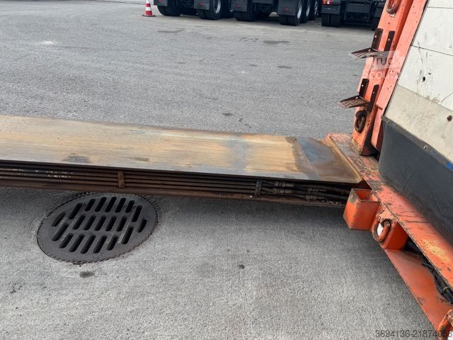 Lavbygd semitrailer GOLDHOFER STZ-VL-2-24/80A Flachbett abfahrbarer Hals