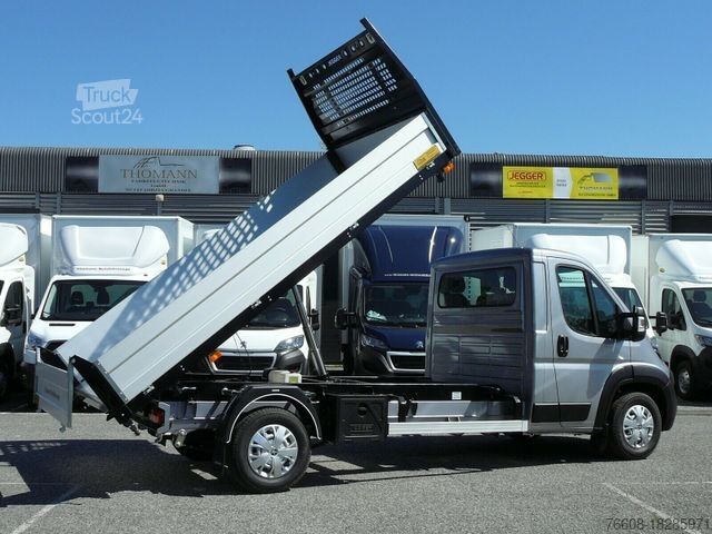 Tipvogn PEUGEOT Boxer Pritsche 3 Seiten Kipper Premiumaufbau