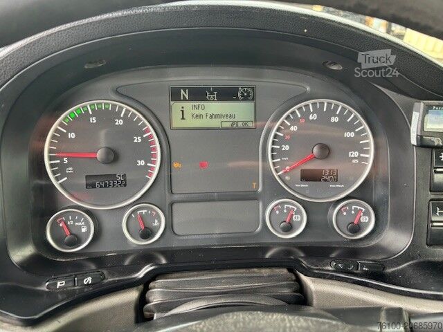 Тристоронній самоскид MAN 33.480 Kipper+HIAB 166-4