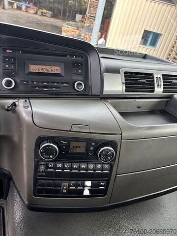 Тристоронній самоскид MAN 33.480 Kipper+HIAB 166-4