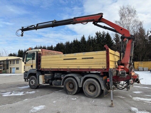 Camion basculant cu trei căi MAN TGS 33.440 Kipper+PK 15002