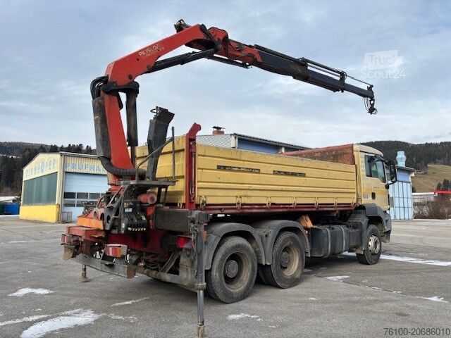Camion basculant cu trei căi MAN TGS 33.440 Kipper+PK 15002