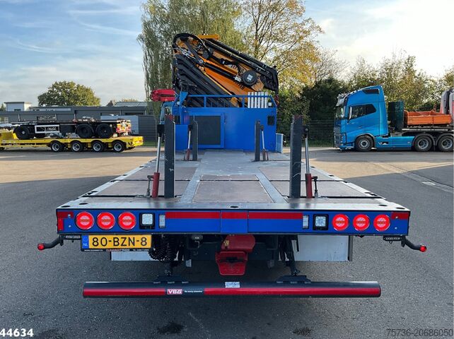 Autokrāna kravas automašīna Scania R 540 Euro 6 Effer 100 Tonmeter laadkraan + Fly...