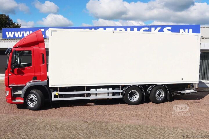 Koffer DAF CF 340 FAN 6X2 Bakwagen + Klep 2500 KG