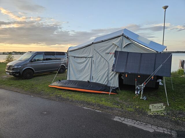 Caravane pliante Campwerk Offroad Family Black Silver Edition