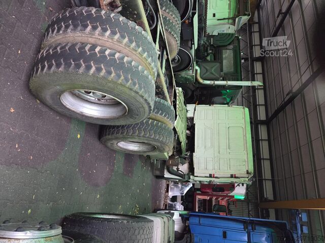 Chasis con cabina Scania R 143 6x4 full air suspension zeldzaam M chassis