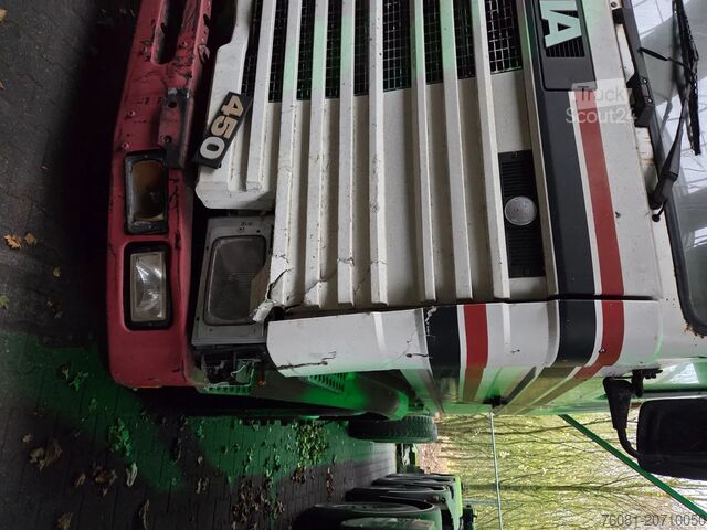 Chasis con cabina Scania R 143 6x4 full air suspension zeldzaam M chassis