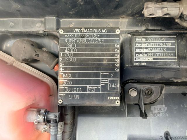 Volumen SZM IVECO STRALIS 480 * H-WAY * RETARDER * STANDKLIMA *