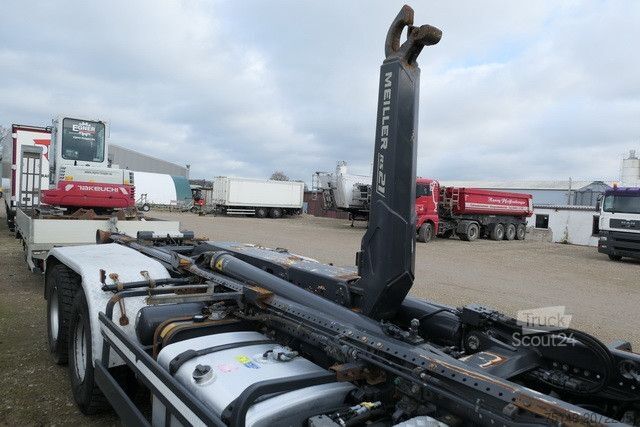 Kroklastbil SCANIA R 580 6x4, V8-Motor, Meiller RS21, Retarder, AC