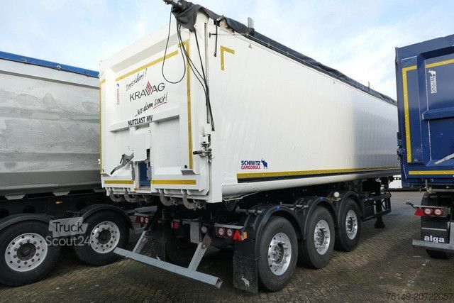 Kippers oplegger SCHMITZ CARGOBULL SKI 24 SL 9.6, Alu, 50m³, Okuslide, Alu-Felgen