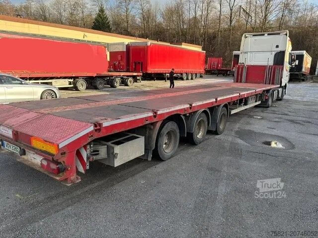 Standaard-SZM DAF XF 480 Met ES-GE 3 asser trailer uitschuifbaar ...