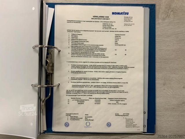 Ķēžu ekskavators KOMATSU PC240LC-8 DIESEL A/C