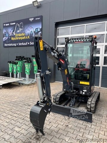 Miniekskavators BOBCAT E 20z  - Launch Edition 28 - 0% Finanzierung !!!