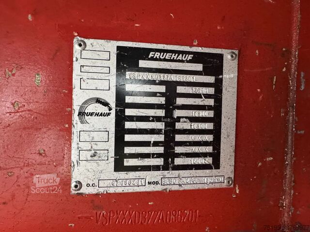 Fruehauf τροχόσπιτο - τρέιλερ αγώνων - μεταφορά αυτοκινήτων - τροχοκινούμενο Fruehauf Woon trailer - Race trailer - Car transport - C...