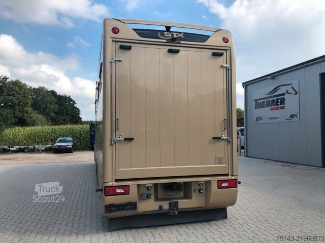 Cattle truck SCANIA P410 STX 6 Pferde Pop-Out, Pop-Up, Küche unten