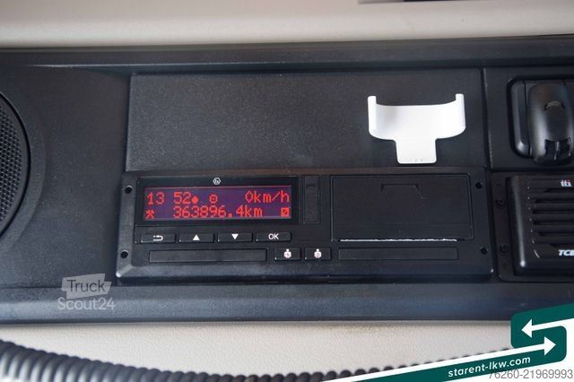 Samochód do przewozu drewna DAF XF 530 6x4 Holzaufbau Kran Palfinger + Gsodam