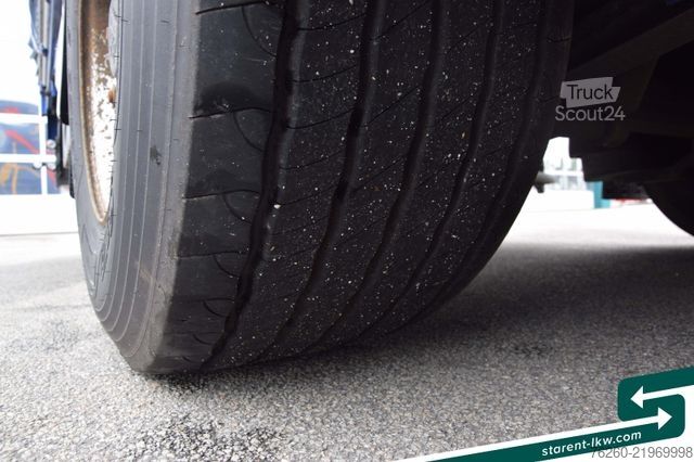 مقطورة نصفية مفتوحة مع قماش مشمع FLIEGL Hangler Megatrailer Schräglader Coil Bordwand