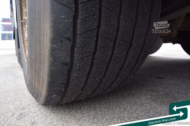مقطورة نصفية مفتوحة مع قماش مشمع FLIEGL Hangler Megatrailer Schräglader Coil Bordwand