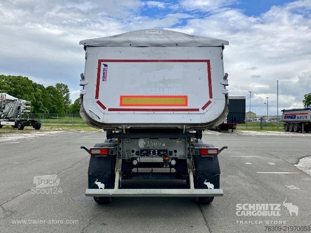 Semirremolque volquete Schmitz Cargobull Kipper Stahlrundmulde Thermomulde 24m³