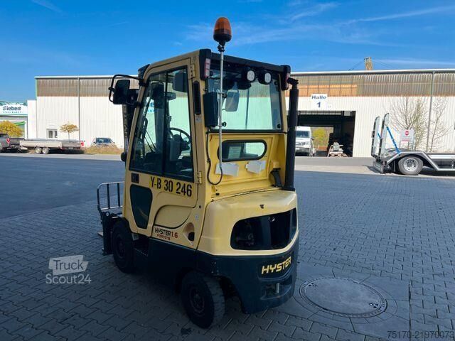Gabelstapler Hyster H1.6 FT / Verstellgerät / HH: 4.45m / nur 467h