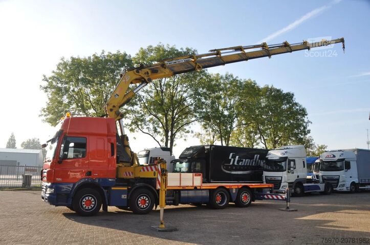 Tovornjak z žerjavom DAF CF 85.460 2012 EEV 8X2 HIAB 85Tm CRANE HANDGESC...