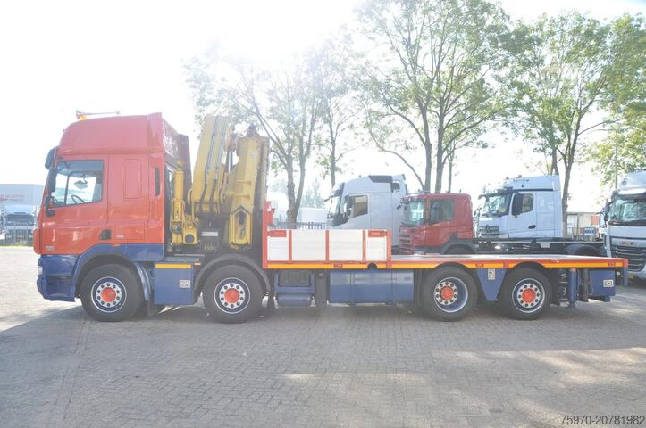 Tovornjak z žerjavom DAF CF 85.460 2012 EEV 8X2 HIAB 85Tm CRANE HANDGESC...