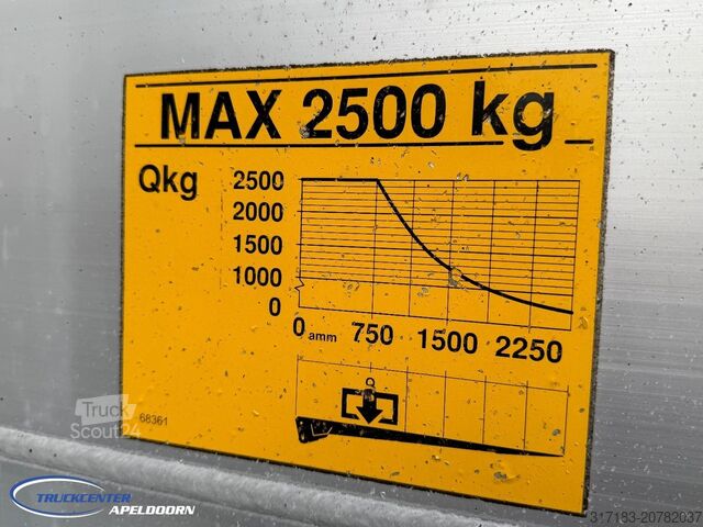 Koel-vriestransport Volvo FE 320 441000 km, Steering axle, Chereau, Carrier