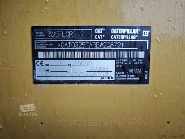  Caterpillar 325 FLCR 3 Attechments!