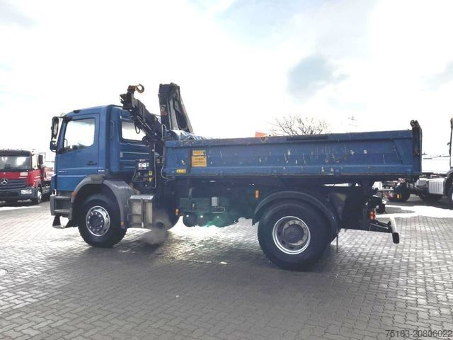 Sklápěcí vůz MERCEDES-BENZ Axor 1833 K  2-Achs Kipper Kran iferst