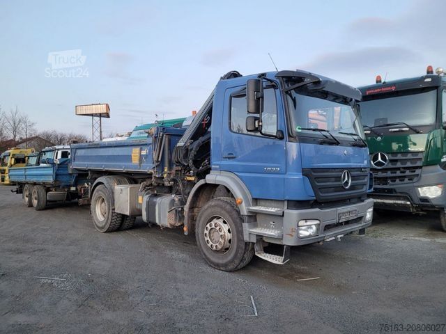 Tristrani prekucnik MERCEDES-BENZ Axor 1833 K 2-Achs Kipper Kran iferst