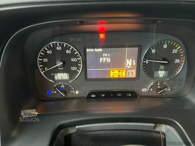 Flatbed truck MERCEDES-BENZ Actros 2641 L 6x2 Pritsche Heckkran Funk