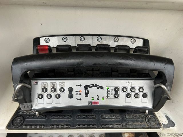 Flatbed truck MERCEDES-BENZ Actros 2641 L 6x2 Pritsche Heckkran Funk