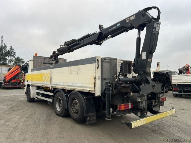Lastbilmonteret kran MERCEDES-BENZ Actros 2641 L 6x2 Pritsche Heckkran Funk