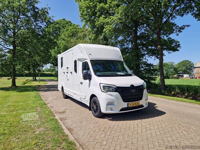 Кінний транспорт Renault Master Occasion paardenwagen MTM voor 2 paarden...
