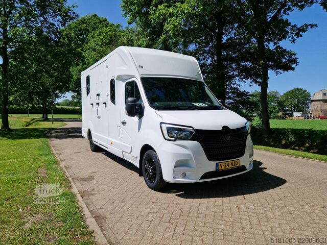 Кінний транспорт Renault Master Occasion paardenwagen MTM voor 2 paarden...