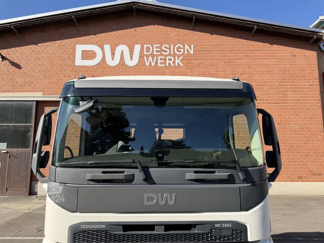 Üst yapısız kamyon Designwerk Mid Cab 6x2R 340 kWh