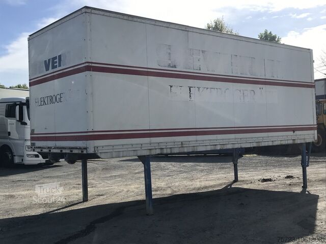 Wissellaadbak met boxstructuur Ackermann AWL - KOFFER AWL-Koffer mit Seitentür 7 m