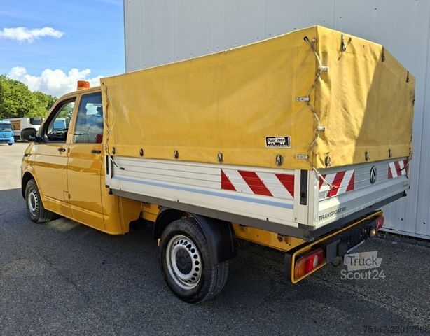 Transportador con plataforma y toldo VW T6 Transporter Allrad 4Motion Doka 5-Sitzer AHK