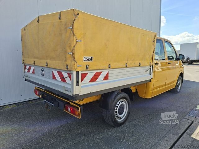 Transportador con plataforma y toldo VW T6 Transporter Allrad 4Motion Doka 5-Sitzer AHK