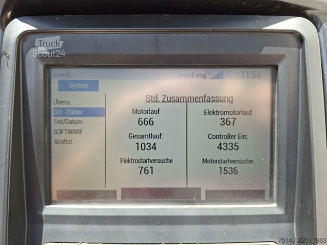 Semiremorcă frigorifică KRONE 3-Achs Tiefkühler Thermo King A400 Doppelstock