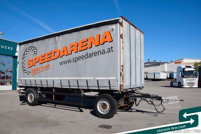 Отворена ремарке със строшен брезент WEB-TRAILER Planenanhänger SAF Achsen Durchladbar